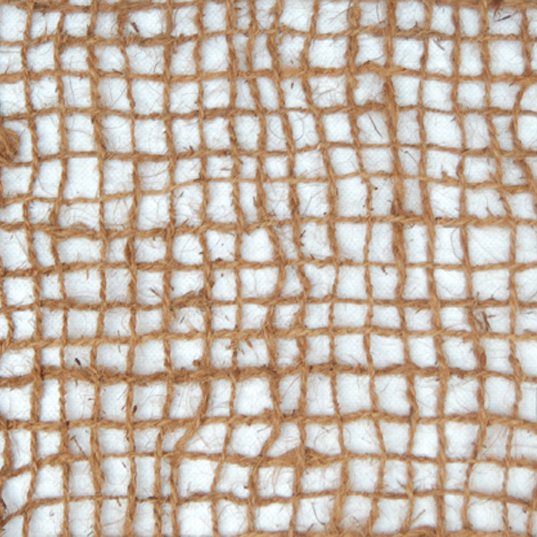 Close view of 400 GSM coir geotextiles – natural biodegradable matting for high-performance erosion control and soil stabilization